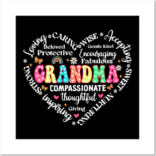 Retro Grandma, Nana, Blessed Mom, Nana Life, Mother's Day Posters and Art